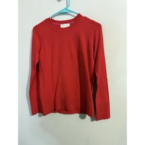 Free‎ Assembly Women's Crewneck Red Sweater Size XS